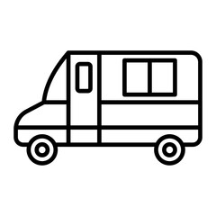 Catering Truck.line icons