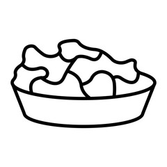 Party Platter.line icons