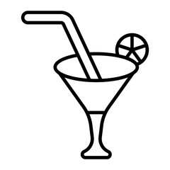 Cocktail Glass.line icons