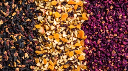 Dried Fruit Mix,  Raisins, Apples, Apricots, and More