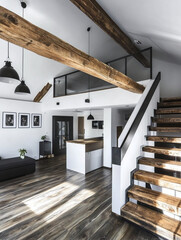 Cozy Interior of a Modern House