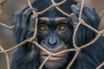 Portrait of a Monkey