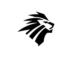 Obraz premium Lion Face Logo