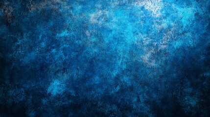 Obraz premium Abstract background featuring a vibrant blue glow effect against a dark backdrop with a grainy texture