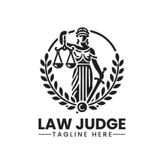 Justice Law Logo Design Vector Law Establish a powerful and trustworthy brand identity with this meticulously crafted Justice Law Logo