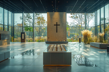  cross in modern cultural hub