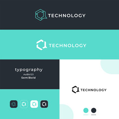 design template for business and technology companies