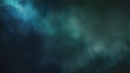 Ethereal foggy background featuring shades of blue, green, and black. A versatile digital backdrop for sci-fi, mystical, and creative artistic projects.