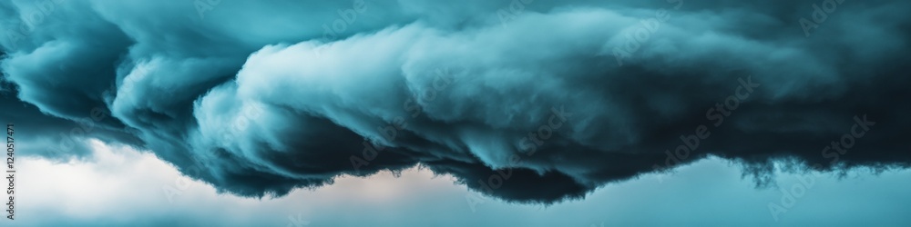 Poster dynamic storm analysis atmospheric cumulonimbus textures with real-time radar data - advanced weathe
