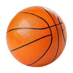 Fototapeta premium Basketball isolated on transparent background Generative Ai