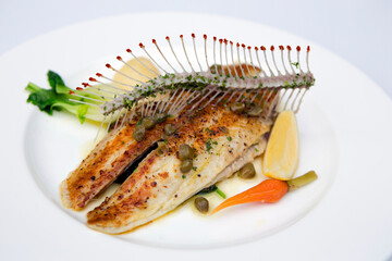 Sole Meuniere Seafood Fish French Food