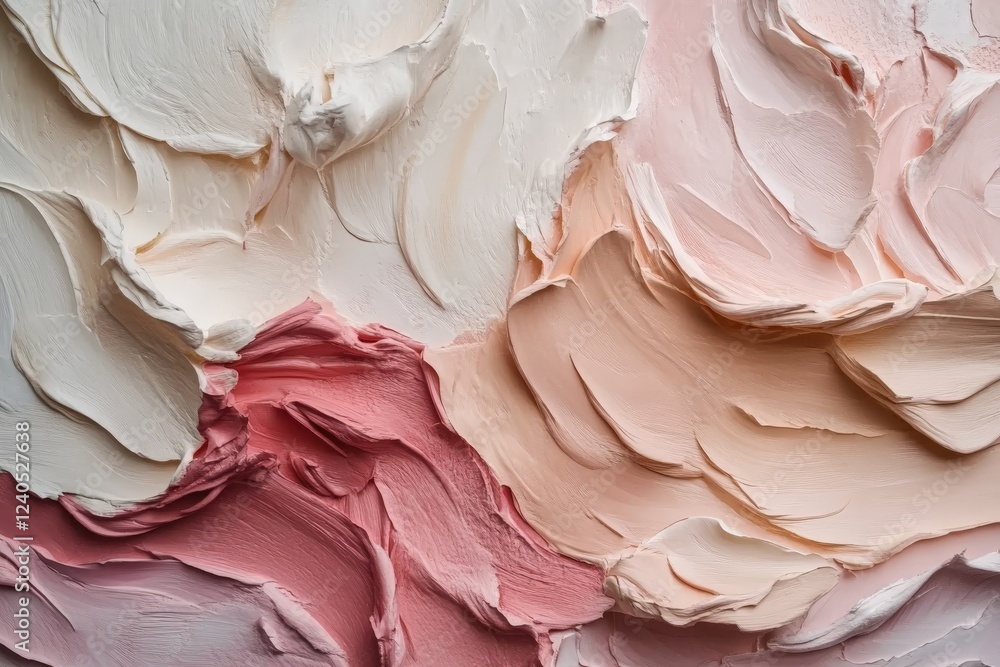 Poster abstract texture of soft pastel colors showcasing blending shades and layers