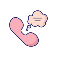 Incoming Call vector icon