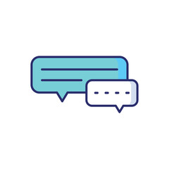 Message vector icon