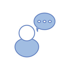 Comment vector icon
