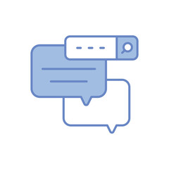 Search Comment vector icon