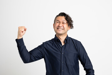 日本人とスペイン人のハーフの男性