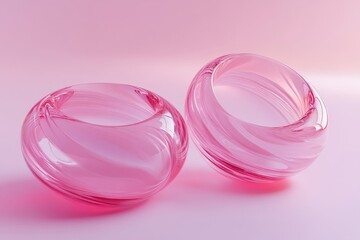 Abstract minimalist grids, fluid design, 3d render, Generative AI