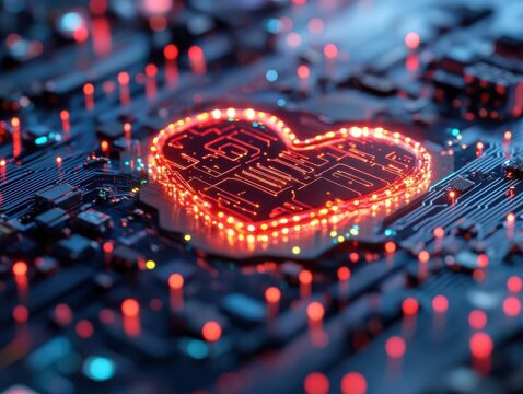 Craft a futuristic tech-themed Valentines Day surprise