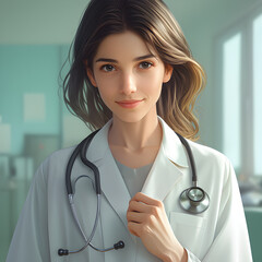portrait of a female doctor