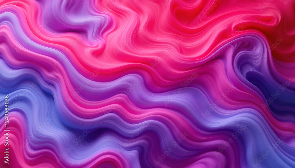 Poster colorful abstract swirling patterns, dynamic artistic expression