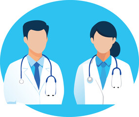 Fototapeta premium Doctor icon. Medical icons. Vector