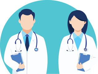 Fototapeta premium Doctor icon. Medical icons. Vector