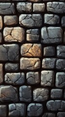 A textured stone wall background image
