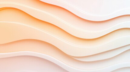 Smooth wavy abstract background with soft pastel colors for modern design aesthetics