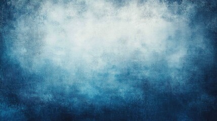 Blue Grunge Texture Background Subtle Gradient Shades Design
