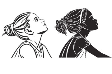 silhouette of a person