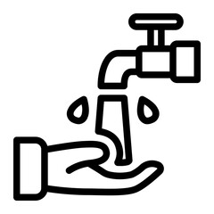 This Ablution icon is suitable for Ramadan Islamic event etc