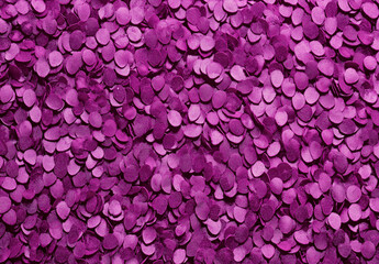 Obraz premium A vibrant pink glitter texture background with shimmering particles, perfect for adding a festive and sparkling touch to designs. The bright purple undertones bring energy and excitement, making it i