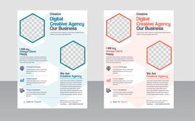 Corporate business flyer design and Modern Corporate
