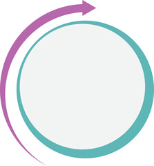 Infographic Circle Element Vector