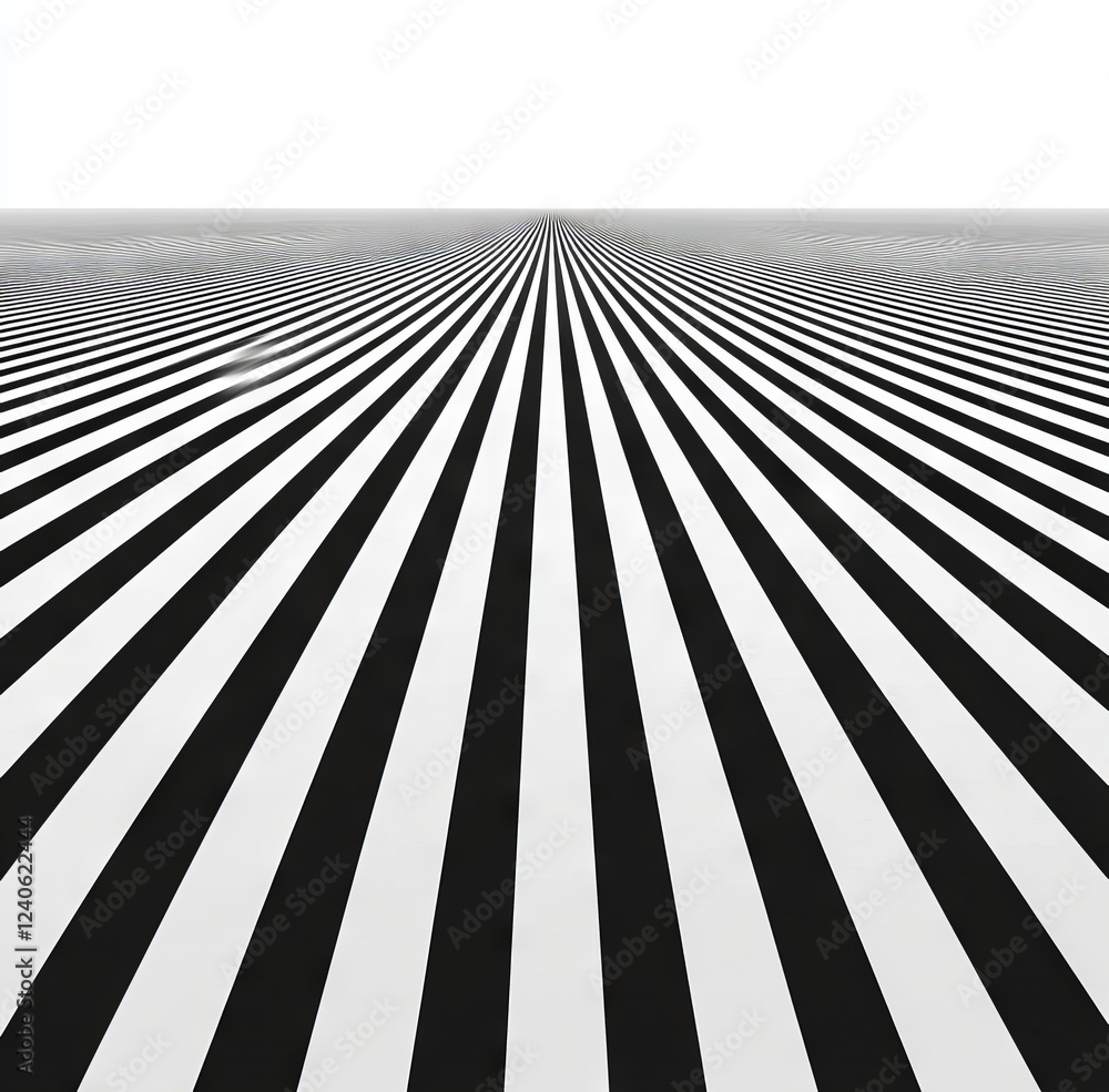 Poster an abstract pattern featuring halftone horizontal speed lines, creating a halftone illusion
