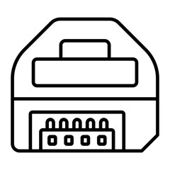 DisplayPort Connector.line