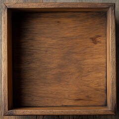 Rustic Wooden Box – Handcrafted Minimalist Home Decor