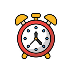 Alarm Clock icon vector stock illustration