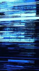 Abstract Glitch Art: A mesmerizing digital artwork showcasing distorted lines and colors. An exploration of the digital realm.