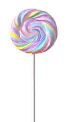 PNG Celestial graphic of lollipop icon confectionery sweets pastel.
