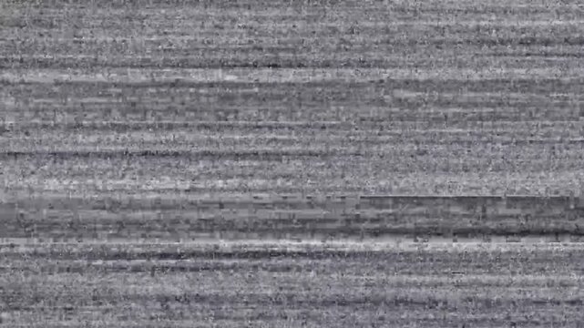 analog tv screen noise glitch effect background. Glitch static noise television. 4k animated of Analog Static Noise texture backdrop. no signal Tv screen animation. old TV switch off Flickering Noise.