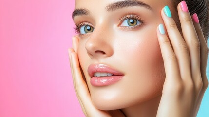 A colorful diagram how to choose the right products for oily skin