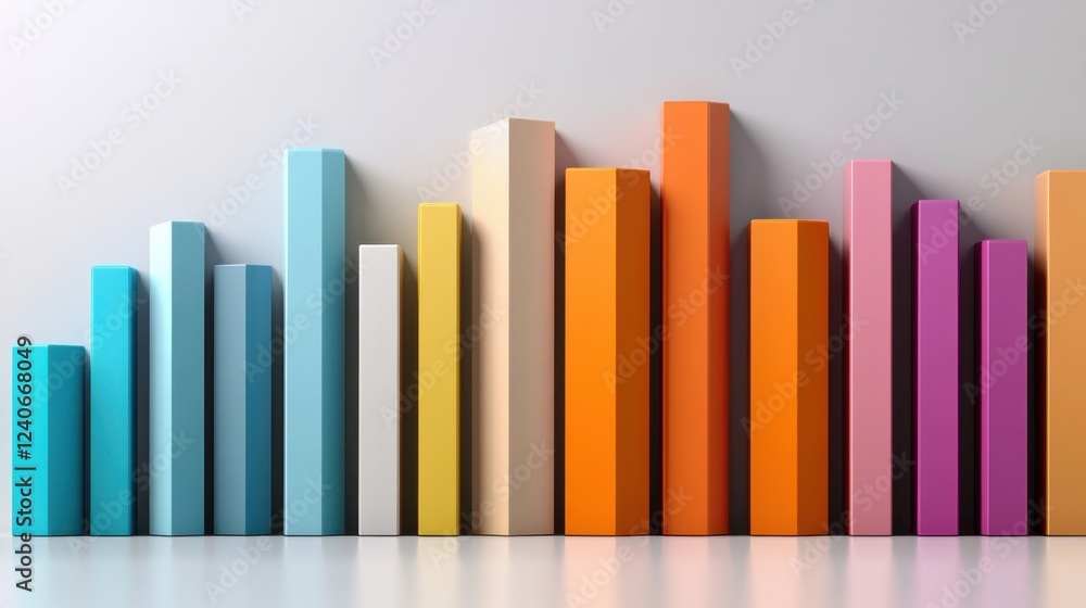 Aufkleber a vibrant bar graph comparing calorie burn from various cardio exercises