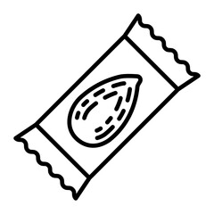 Almond Protein Bar.line