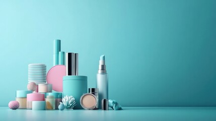 A vibrant infographic explaining the benefits of using makeup setting powder for oil control
