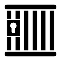 Locker Glyph Icon Design
