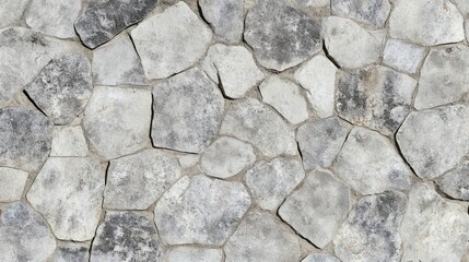 Obraz premium Stunning Gray Stone Wall Texture: A Timeless Architectural Design