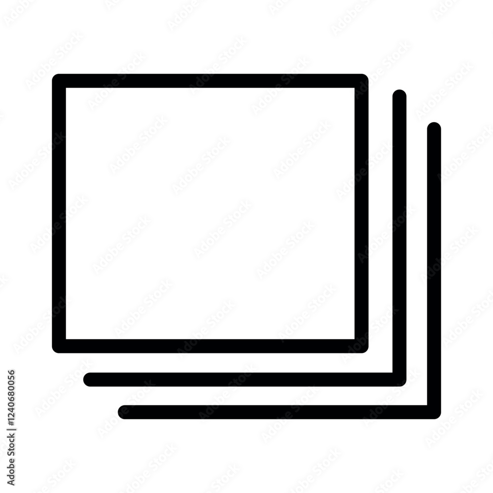 Poster camera burst vector icon