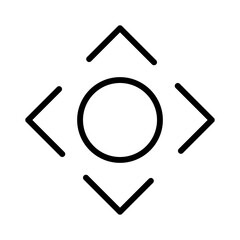 camera control vector icon

